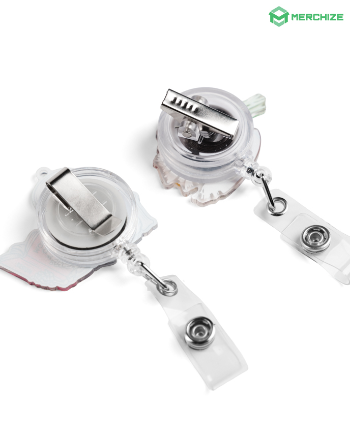 Custom Shape Acrylic Badge Reel