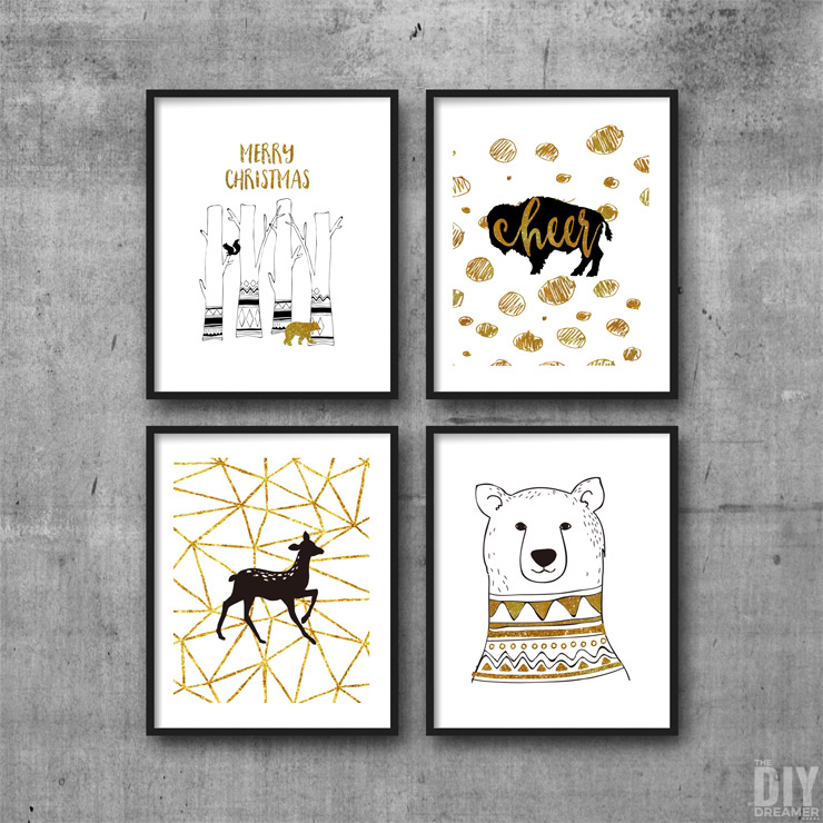 Image result for christmas printable wall art
