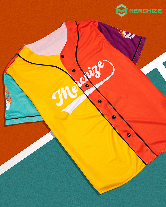 Baseball jersey shirts custom all view