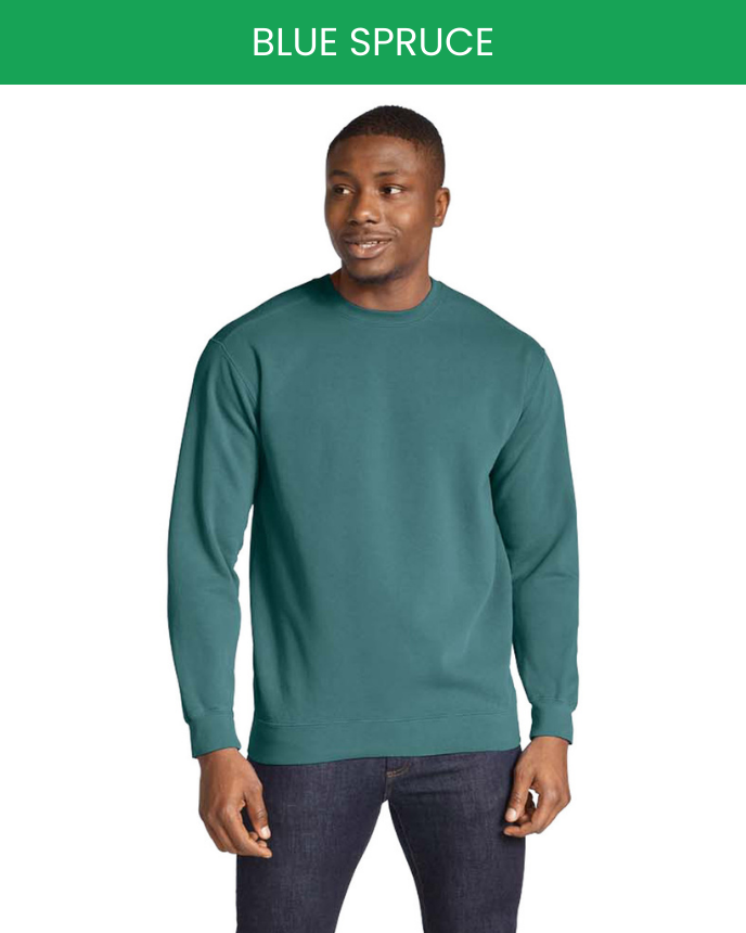 Classic Unisex Crew-neck Sweatshirt Comfort Colors 1566 (Made in US)